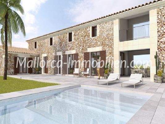 F 10007-SO FINCA IM BAU M WUNDERSCHÖNEM WEITBLICK