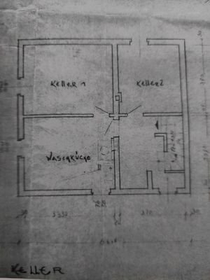 Grundriß Keller