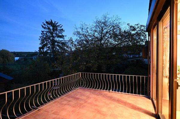 Blick von der Dachterrasse