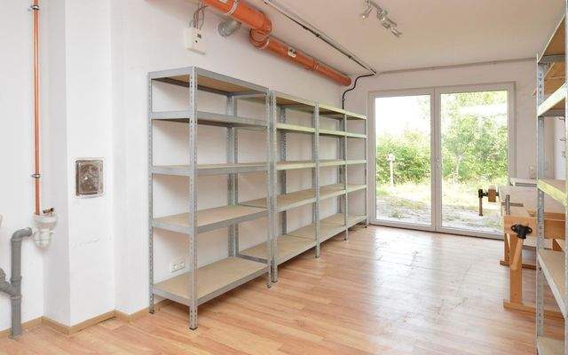 Werkstatt im Untergeschoss