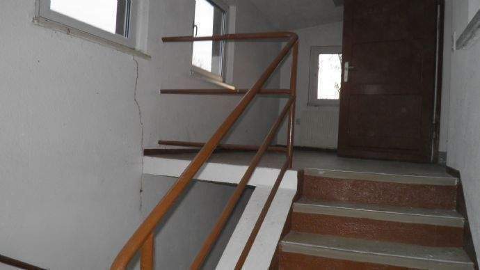 Hinterer Hauseingang m.Treppenhaus zum Keller