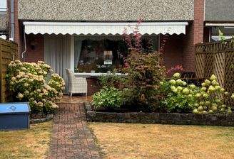 Reihenmittelhaus Hinteransicht