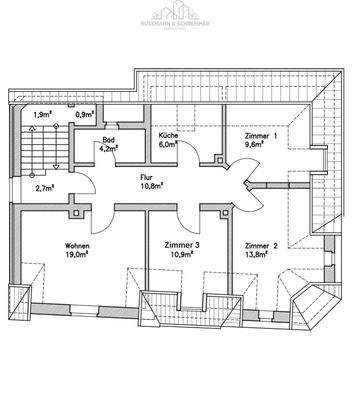 Grundriss Dachgeschoss