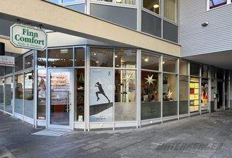 die Geschäftsfläche