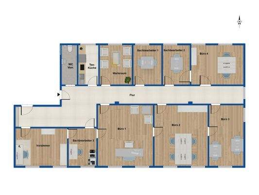 Grundriss 2. Obergeschoss