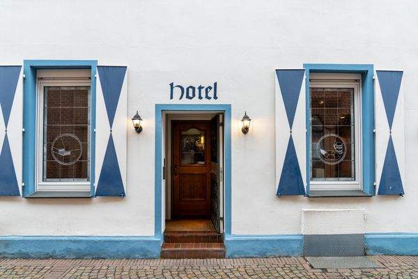 Separater Hoteleingang