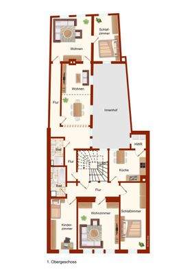 Grundriss 1. OG