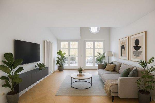 Wohnzimmer Visualisierungsbeispiel