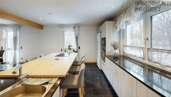 Küche Einrichtungsbeispiel KI generiert