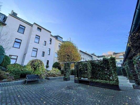 Hofansicht auf Haus Nr. 404