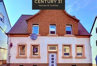 Frontansicht des Hauses