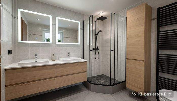 Badezimmer Visualisiert