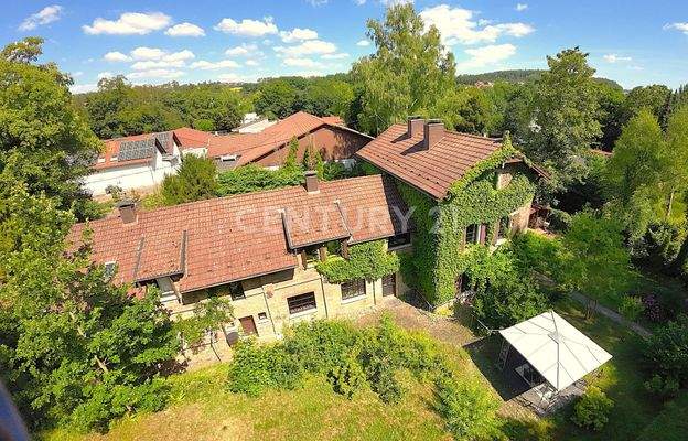 Rückseite des Hauses 