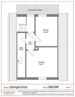 neu Grundriss Dachgeschoss