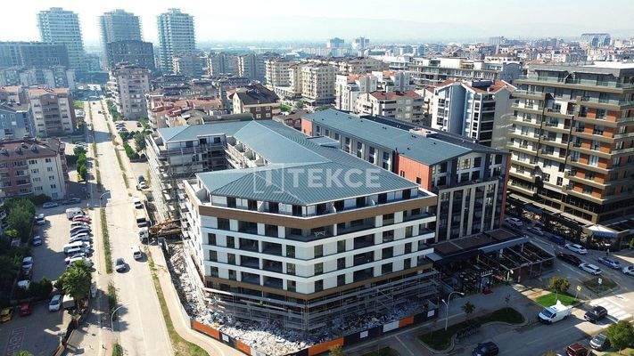 Apartments with Indoor Parking Lot on Nilüfer Özlüce Boulevard