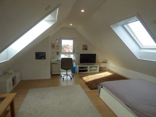 Ausgebauter Spitzboden...