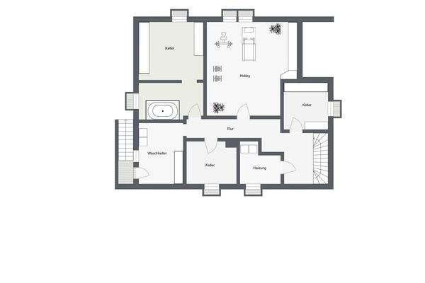 025 - Grundrissplan Kellergeschoss