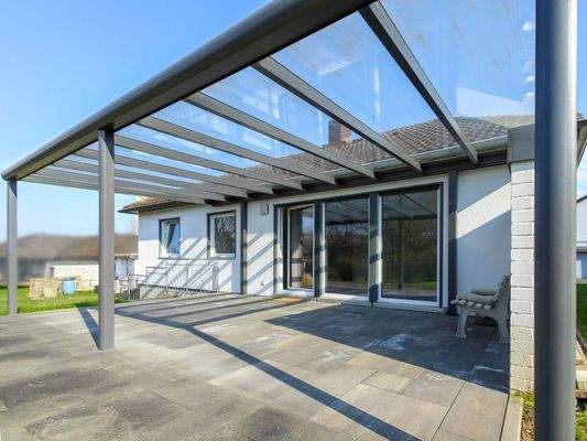 Überdachte Terrasse