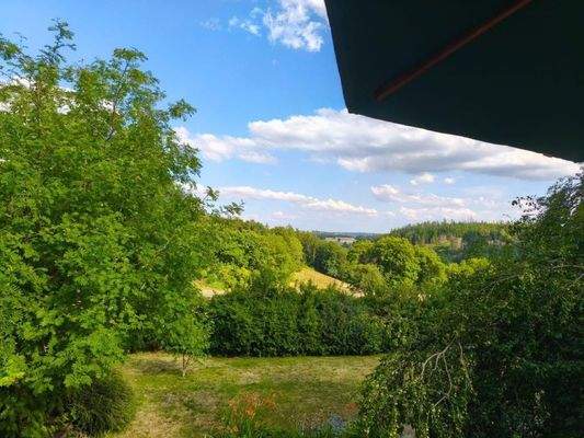 Ausblick von der Terrasse