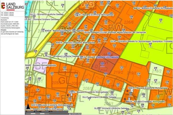Flächenwidmungsplan