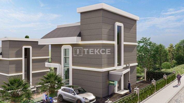 Detached Hill-Side Villas in Alanya Kargıcak