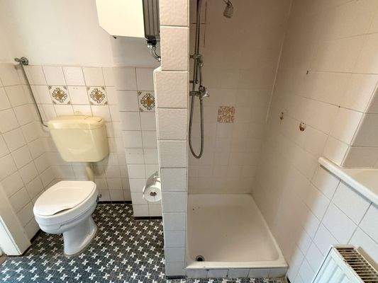 Duschbad im Erdgeschoss