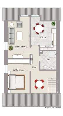 Grundriss Dachgeschoss