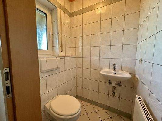 Gäste WC Erdgeschoss