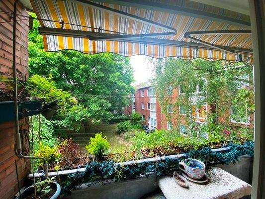 Loggia mit Westausrichtung