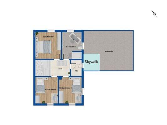 Grundriss Obergeschoss