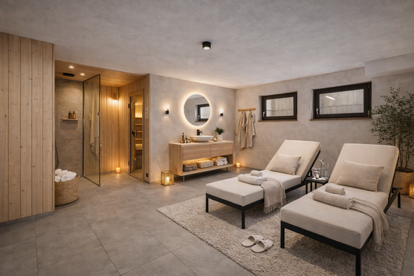 UG | Wellnessbereich, virt. Darstellung