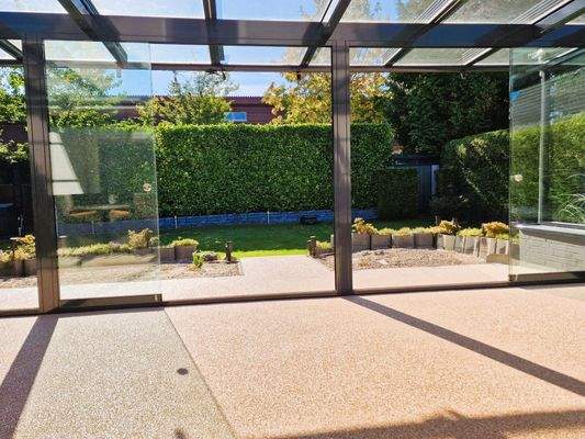 Blick in den Garten Haus A