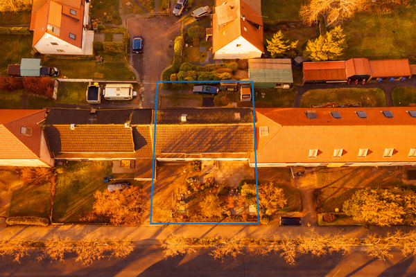 Luftaufnahme Grundstück