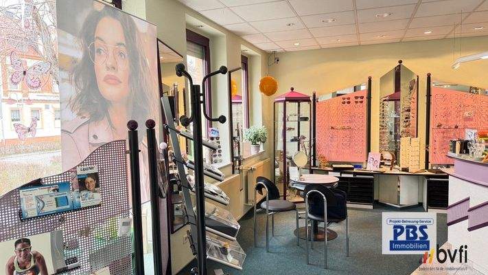 Ladenbereich Augenoptik 