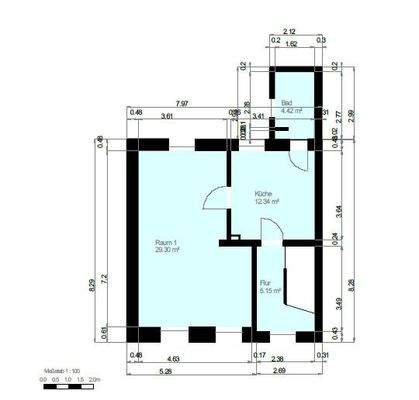 Grundriss / Skizze Obergeschoss