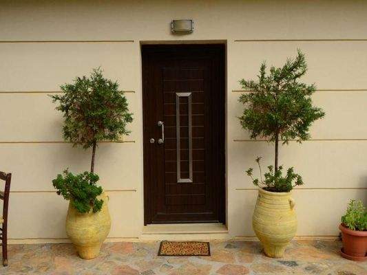 Kreta, Schisma Eloundas: Moderne Villa mit Gästewohnung, in exklusiver Lage, mit Meerblick, zu verkaufen