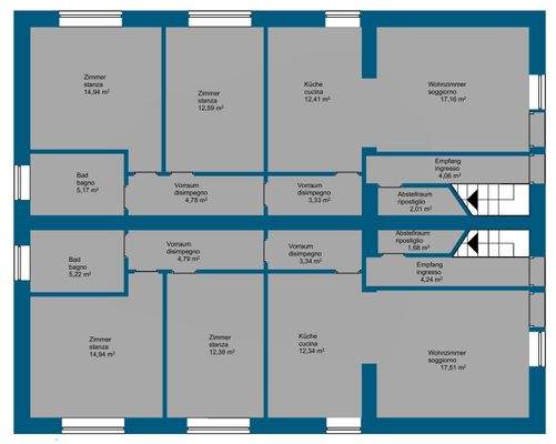 Grundriss Haus C Erdgeschoss