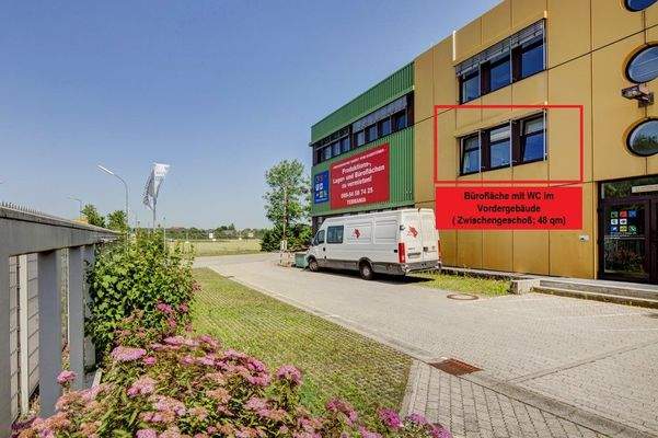 Ansicht Vordergebäude_Lage Büro