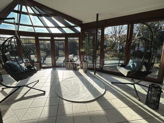 Traumhafter Wintergarten