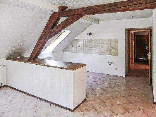 Küche Dachgeschoss