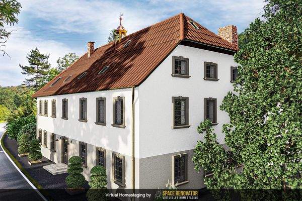 Außenansicht Forsthaus - Gestaltungsvorschlag nach