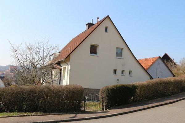 Seitenansicht mit Zugang