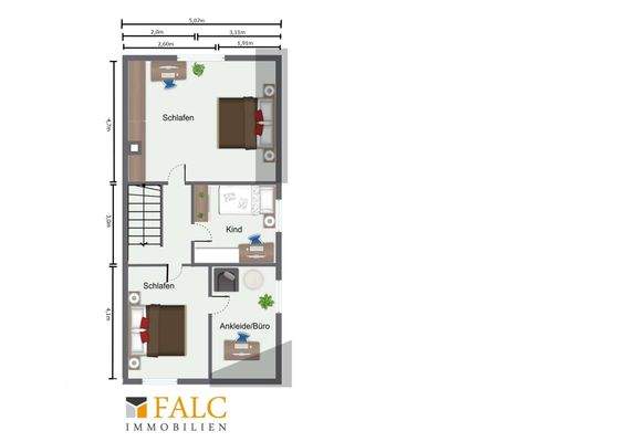 Grundriss Obergeschoss