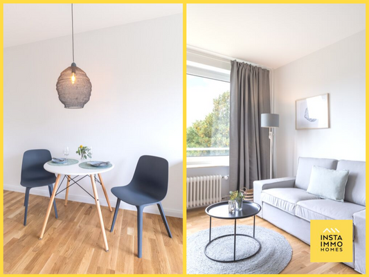 Stresemannallee 56, OG3, Wohn- und Schlafzimmer