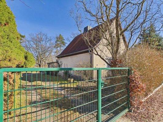 Gepflegte Zaunanalge