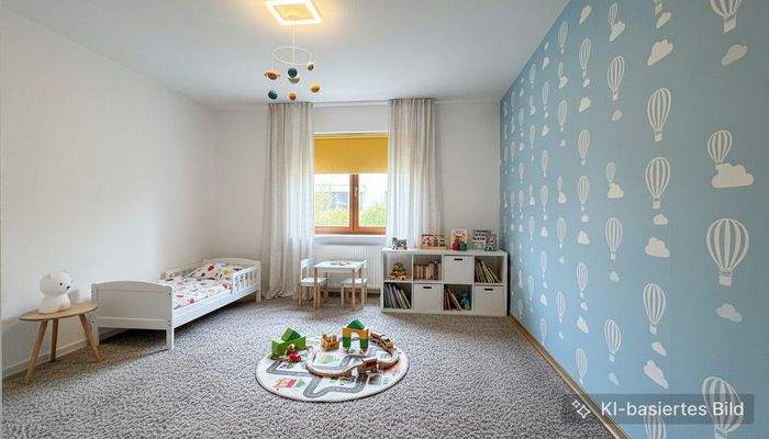 Kinderzimmer Visualisiert