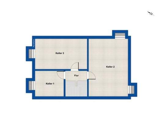 Grundriss Kellergeschoss