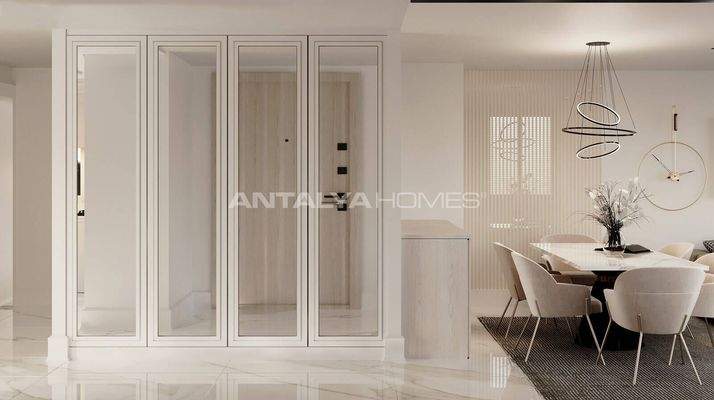 4-Bedroom Houses with Pool and Garden in Dosemealti