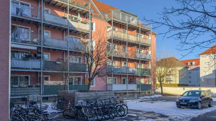 Südwestansicht vom Innenhof