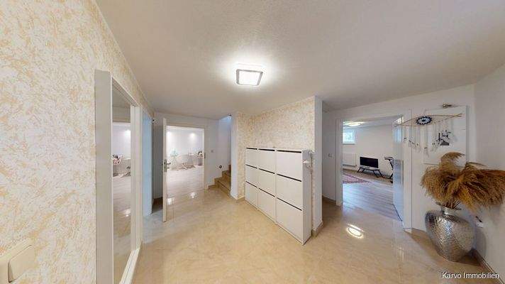 Flurbereich im Untergeschoss